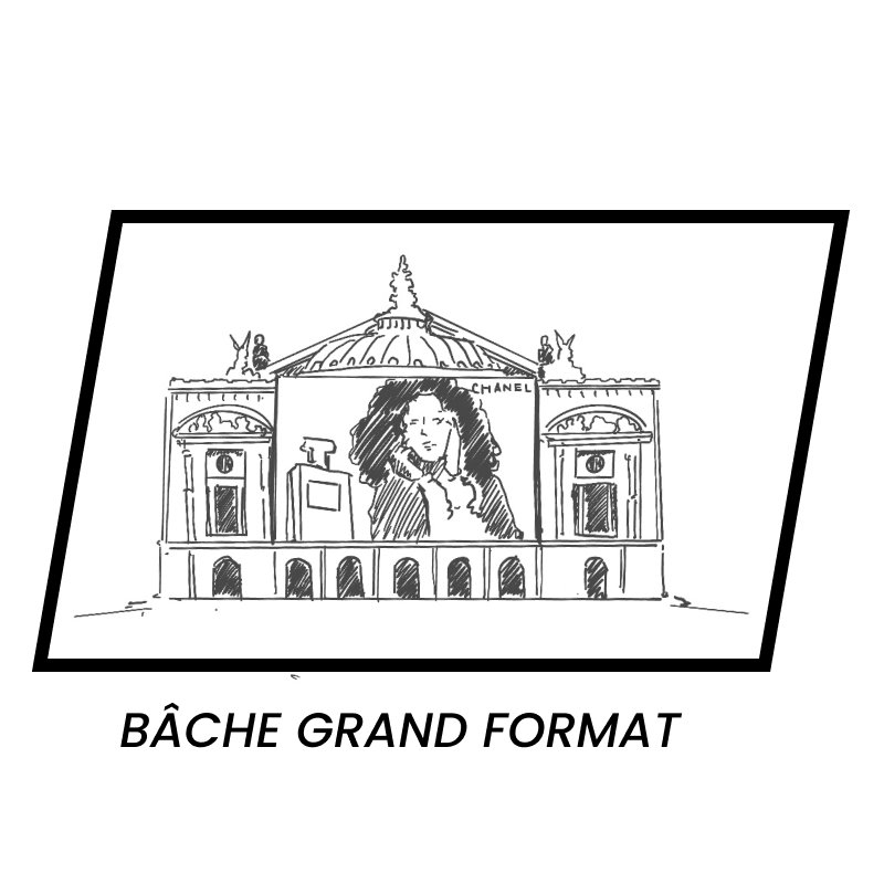 bâche grand format