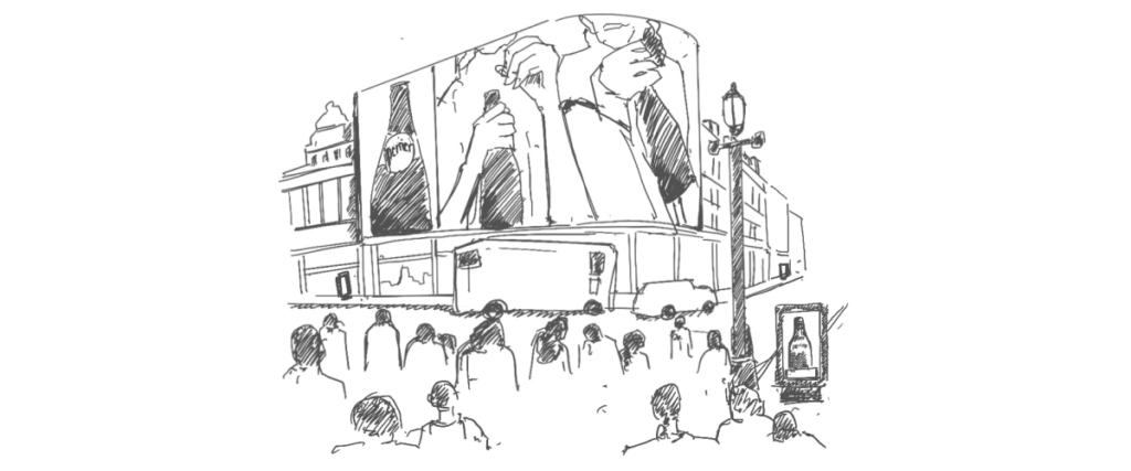dooh campagne street marketing