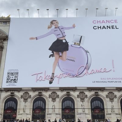 Chanel OOH Bâche Publicitaire Grand Format