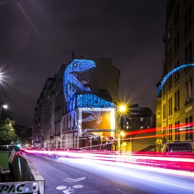Video mapping immeuble – 10STRICT mapping video sur immeuble