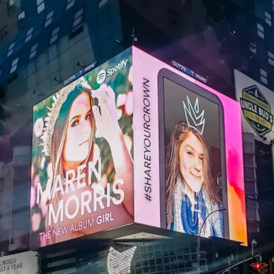 dooh campagne instagram