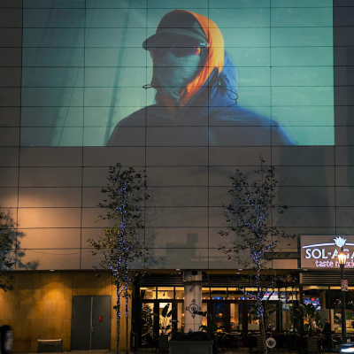 Projection vidéo projet artistique – 10STRICT Projection vidéo artiste